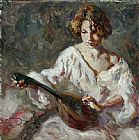 Jose Royo Canvas Paintings - Musical